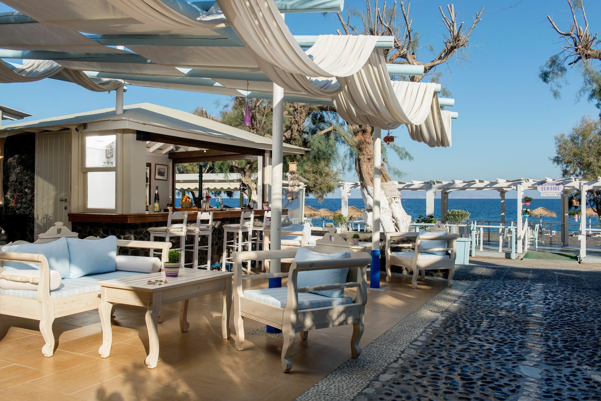Sea Side Beach Hotel Kamári Zewnętrze zdjęcie