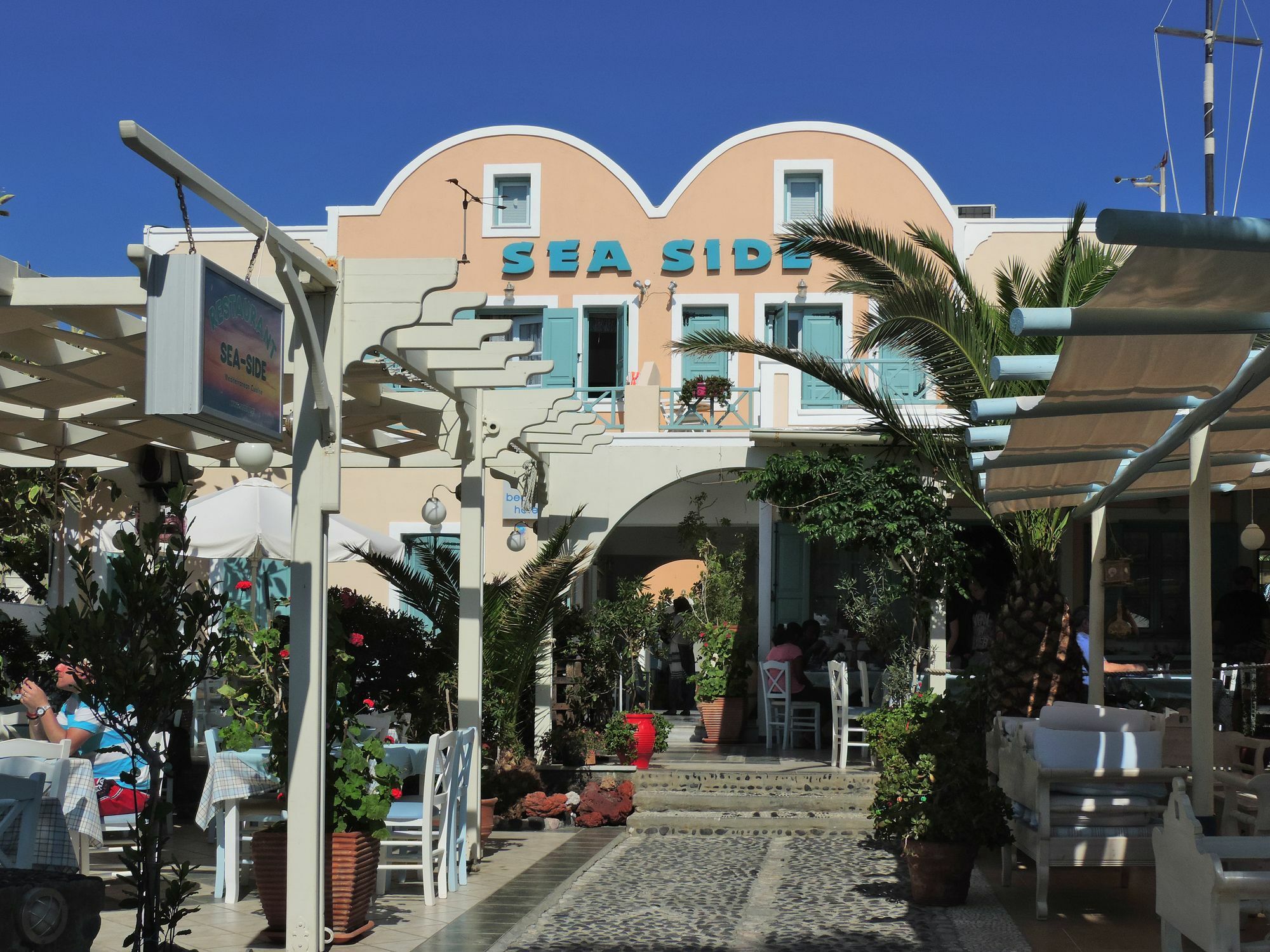 Sea Side Beach Hotel Kamári Zewnętrze zdjęcie
